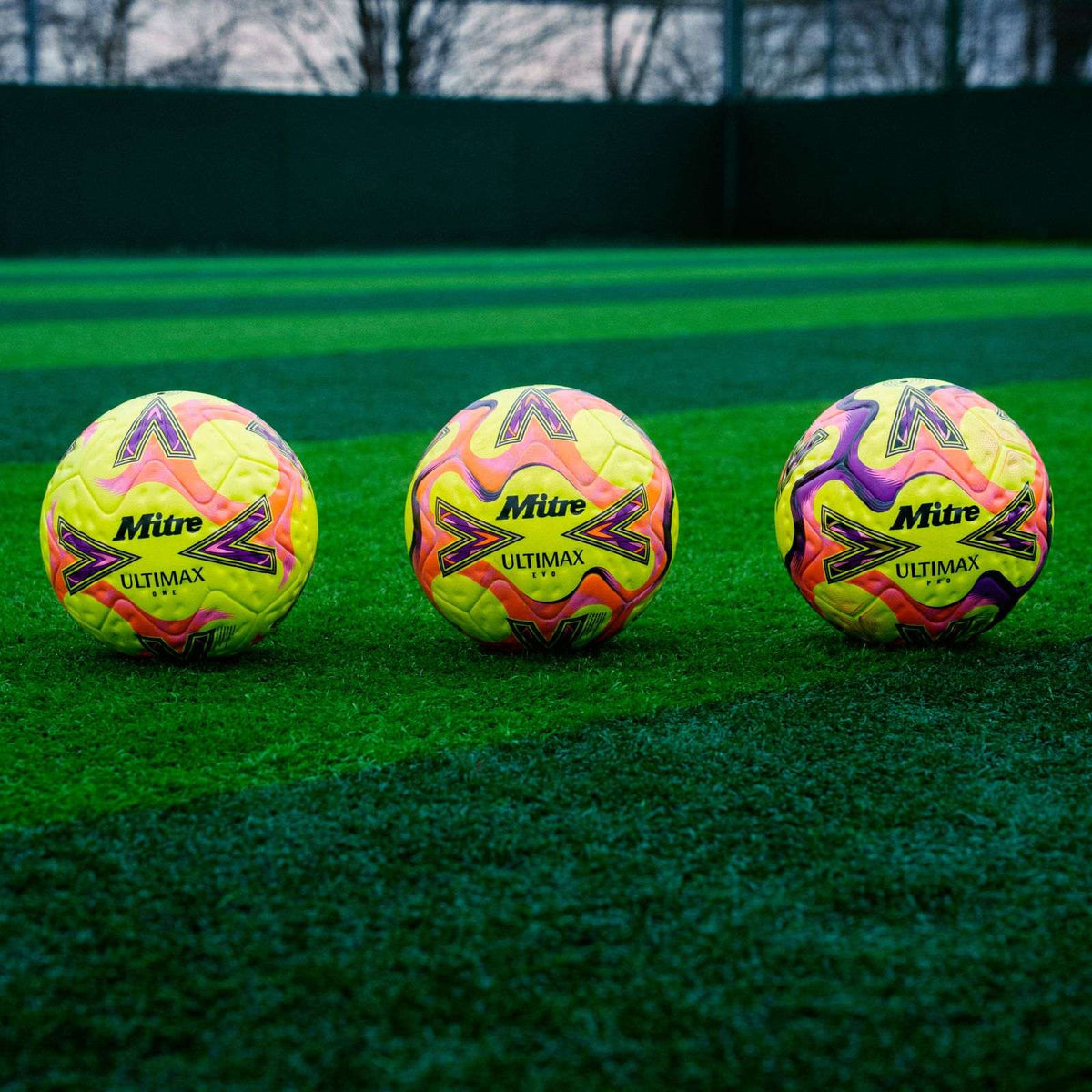 Mitre Ultimax Evo 26 Football 5 Yellow