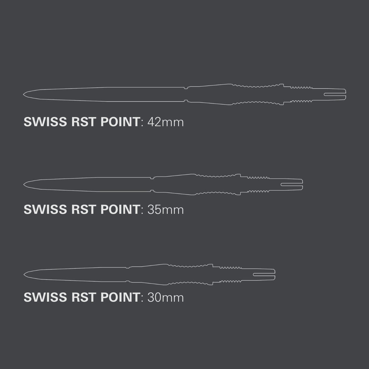 Target Signt Swiss RST Point Silver 30mm
