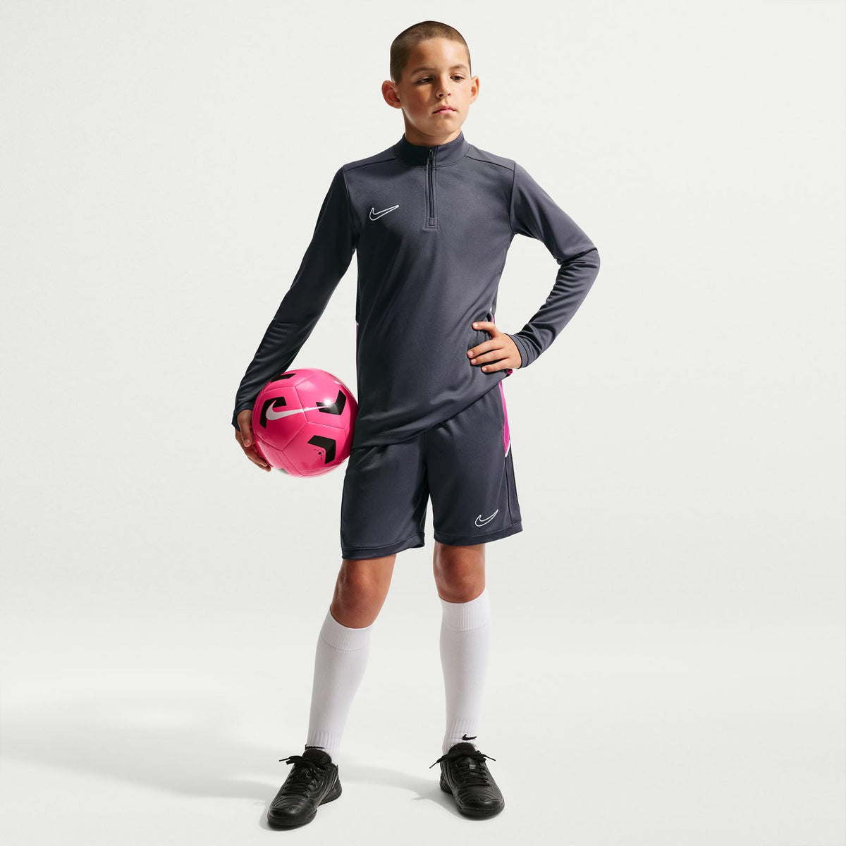 NIKE KIDS DF ACD25 SHORT KP 7IN -PD Grey