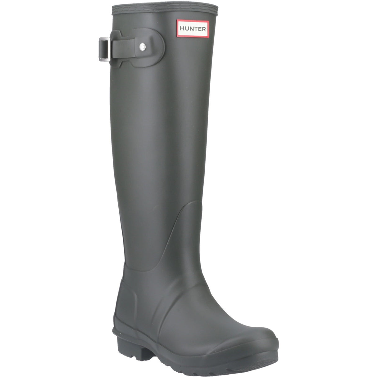 Hunter Womens Original Tall Wellington Boots Dark Olive