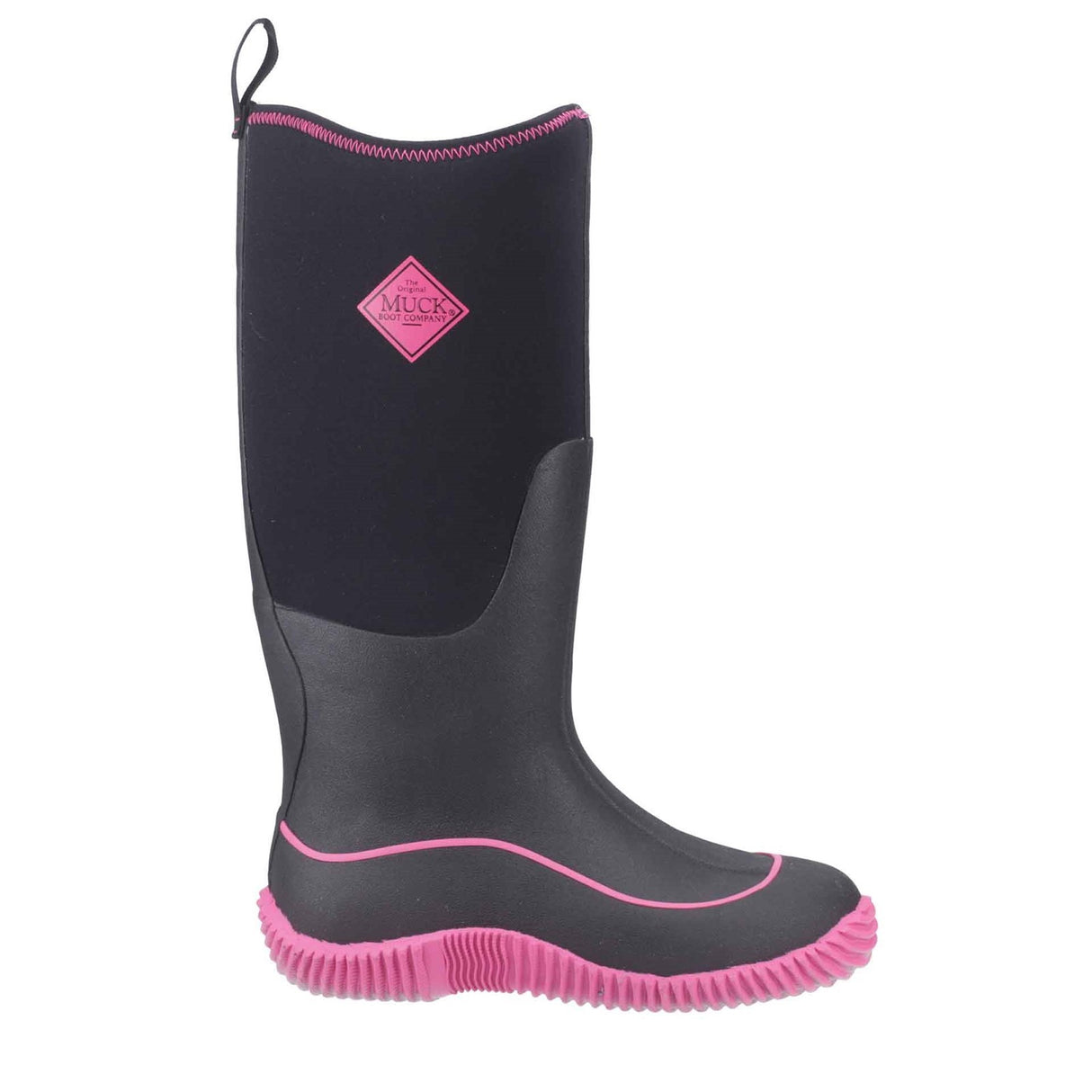Muck Boots Womens Hale Pull On Wellington Boot Black