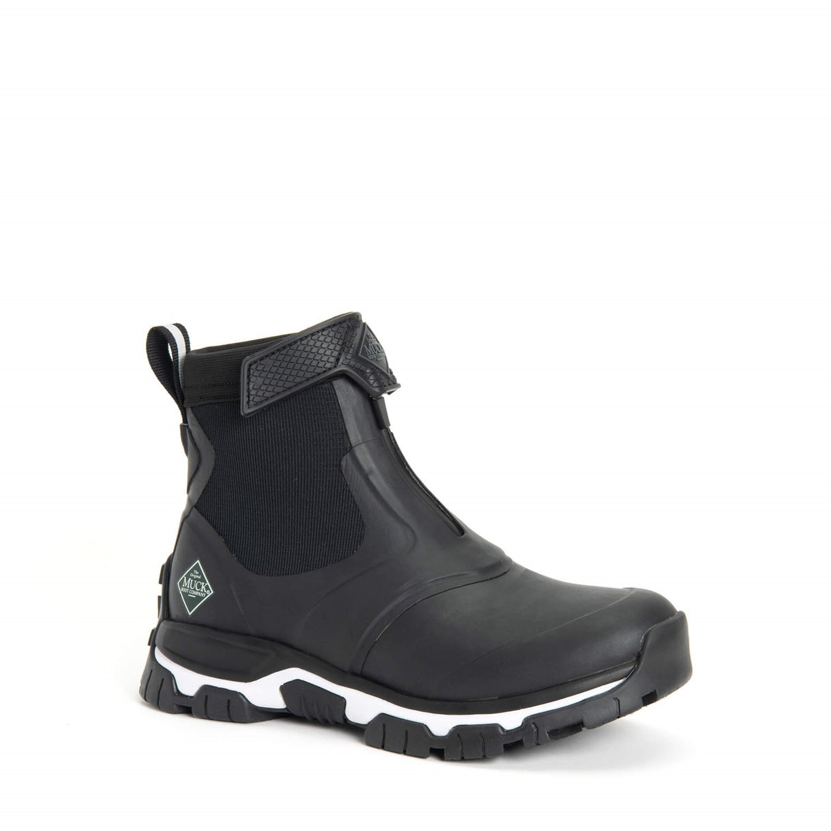 Muck Boots Womens Apex Mid Zip Wellington Black