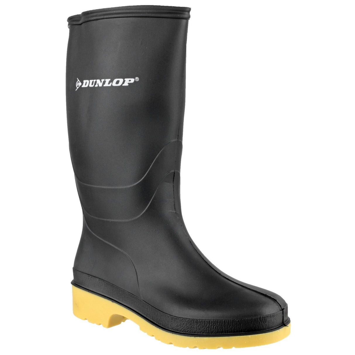 Dunlop Kids Dulls Wellington Boot Black