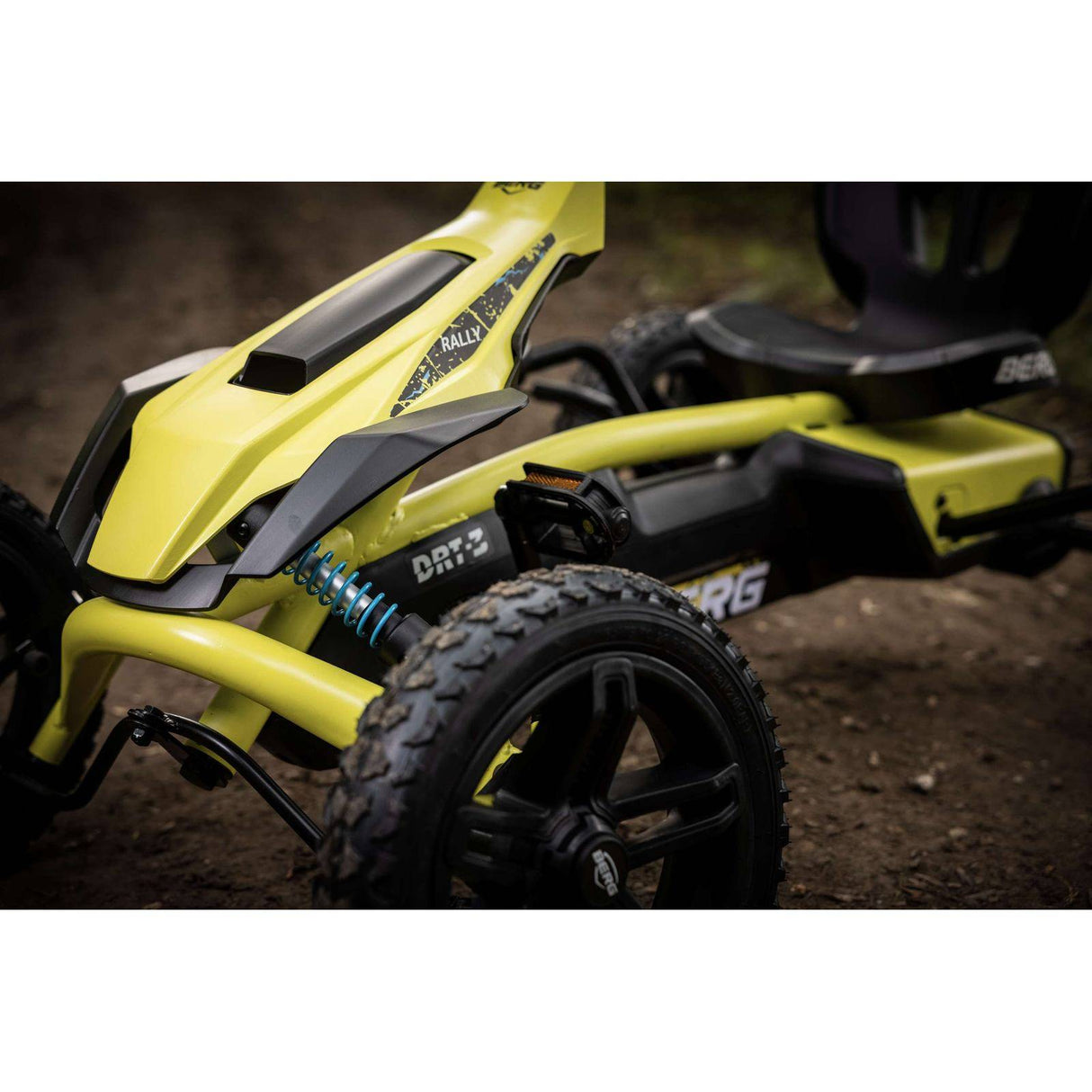 BERG Rally DRT Yellow 3 Gears Go-Kart