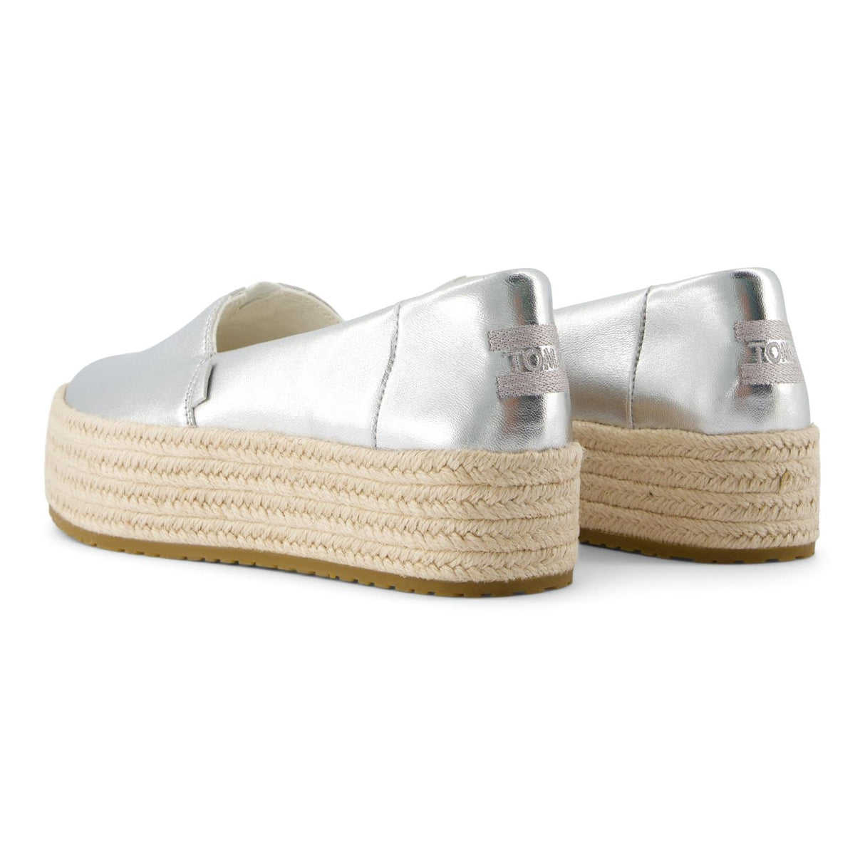 TOMS Womens Valencia Shoe Silver