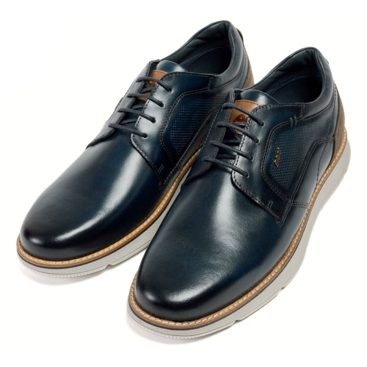 Pod Mens Finch Casual Derby Navy