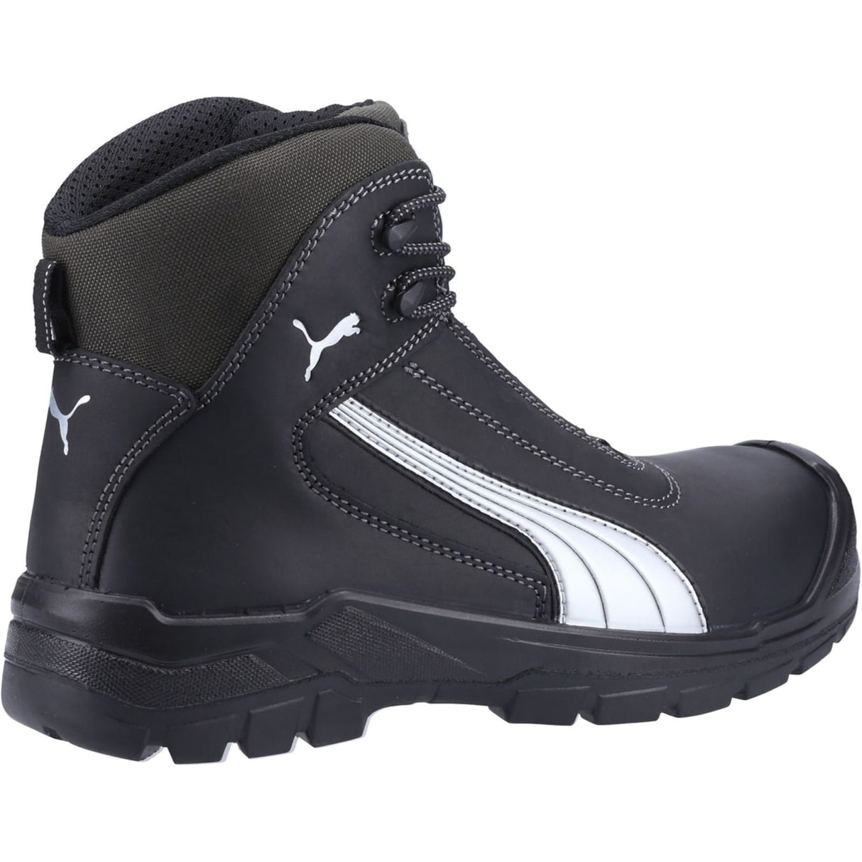 Puma Safety Mens Cascades Mid S3 Safety Boot Black