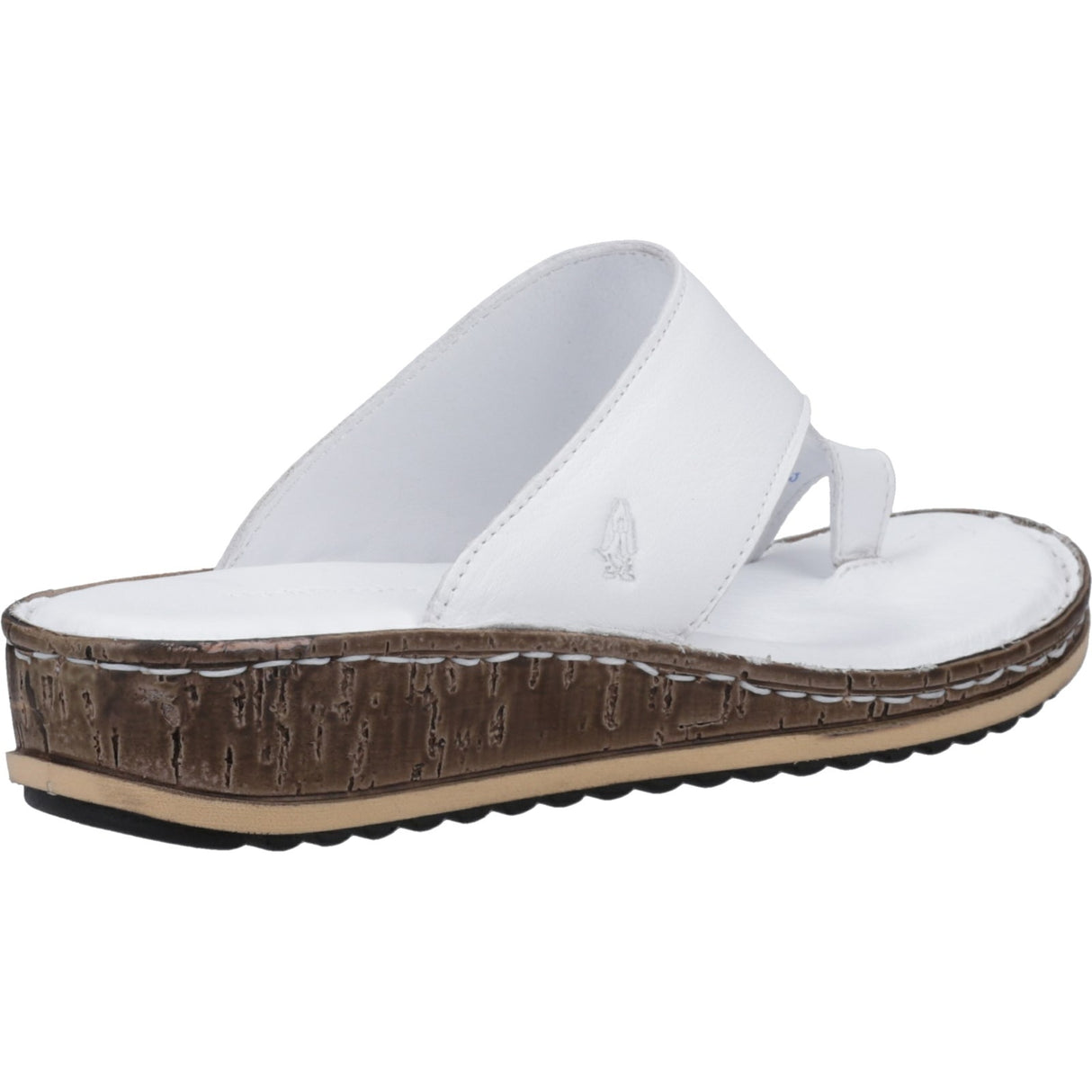 Hush Puppies Womens Elissa Toepost Sandal White