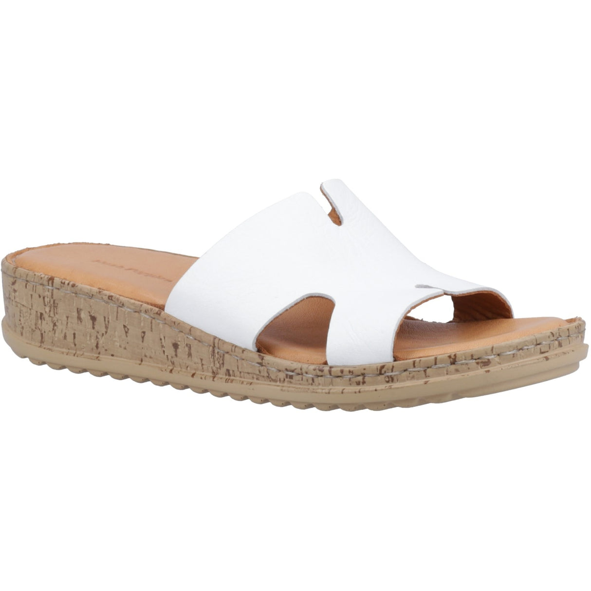 Hush Puppies Womens Eloise Mule Sandal White