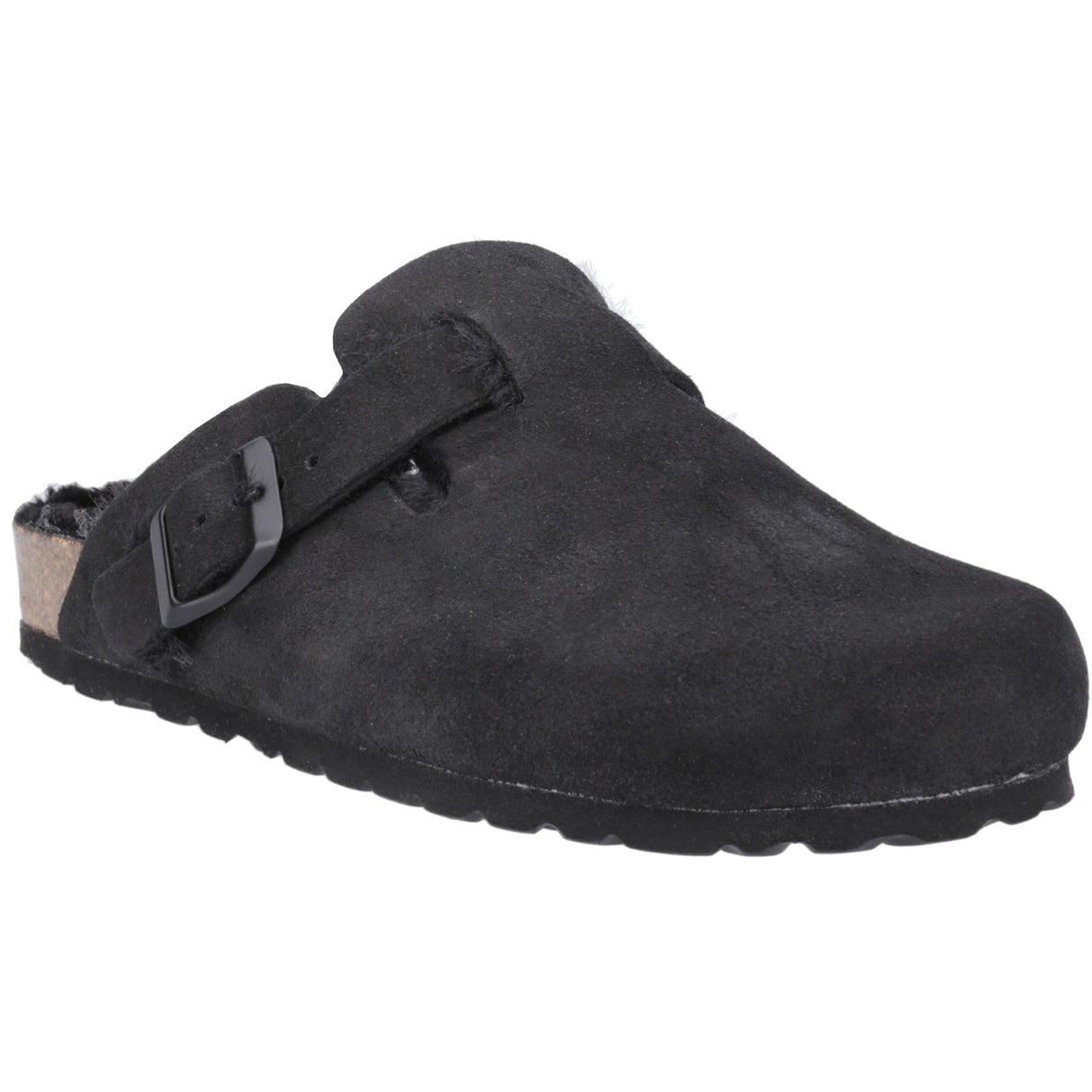 Hush Puppies Womens Jade Slippers Black