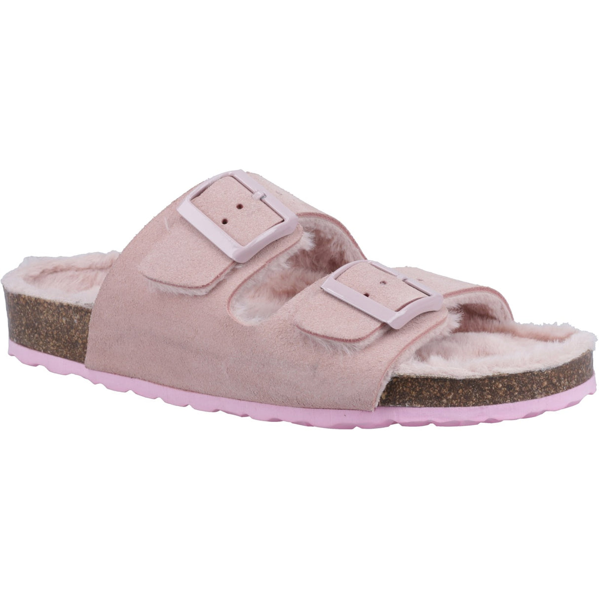 Hush Puppies Womens Jessie Mule Slipper Blush