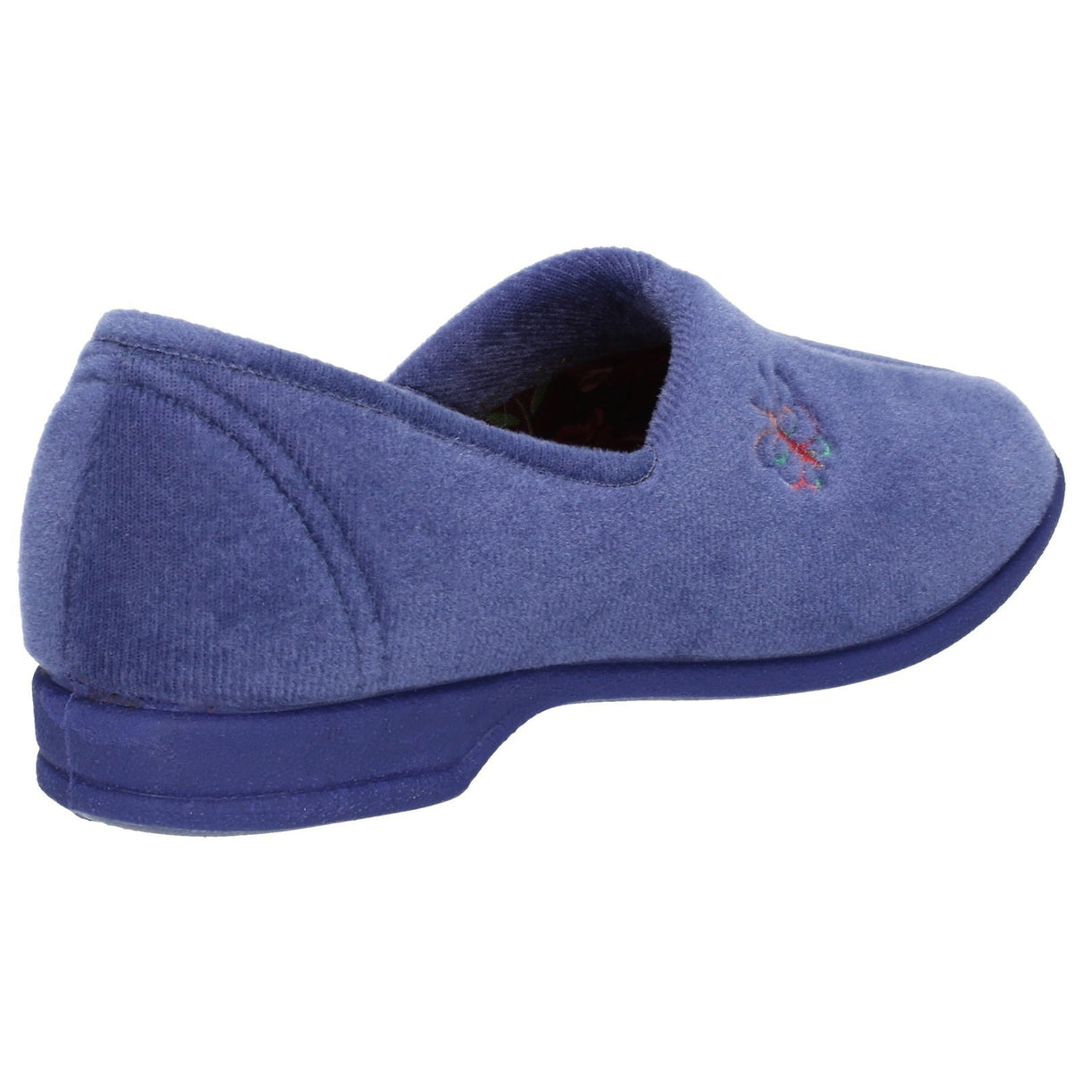 Mirak Womens Bouquet Slipper Blueberry