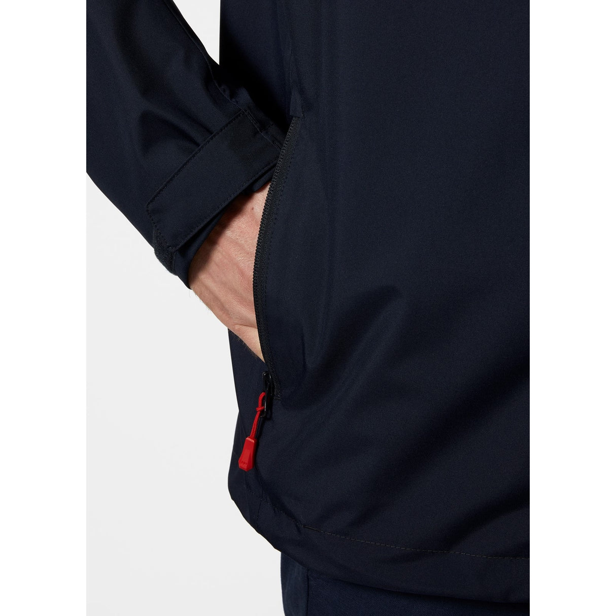 Helly Hansen Sport Mens Crew Hooded Midlayer Sailing Jacket 2.0 Navy