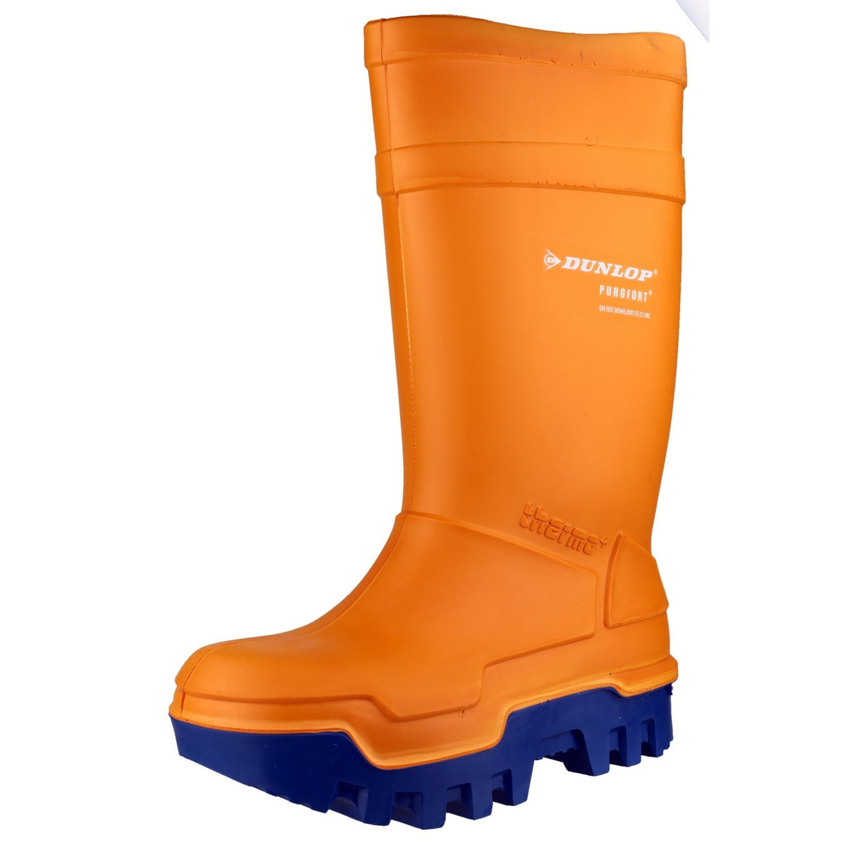 Dunlop Unisex Purofort Thermo+ Full Safety Wellington Orange