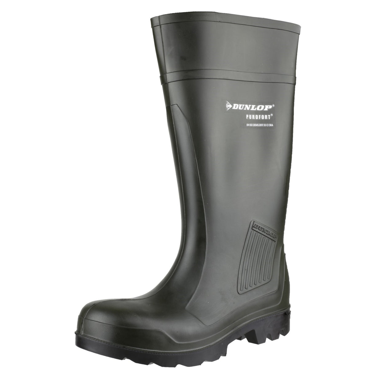 Dunlop Unisex Purofort Professional Full Safety Wellington Green