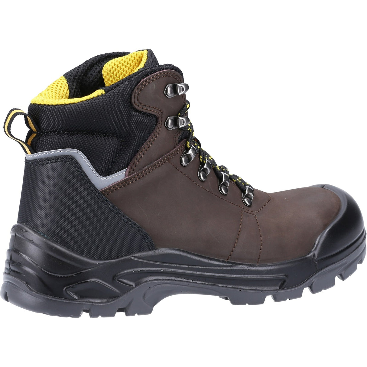 Amblers Safety Mens AS203 Laymore Water Resistant Leather Safety Boot Brown
