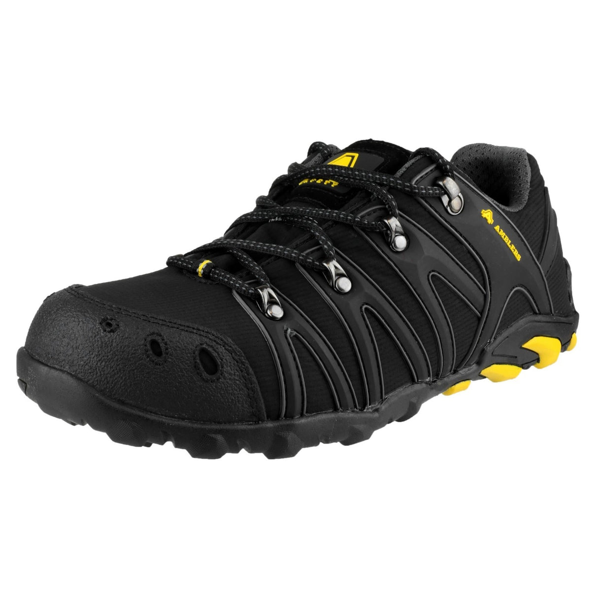 Amblers Safety Unisex FS23 Soft Shell Safety Trainer Black