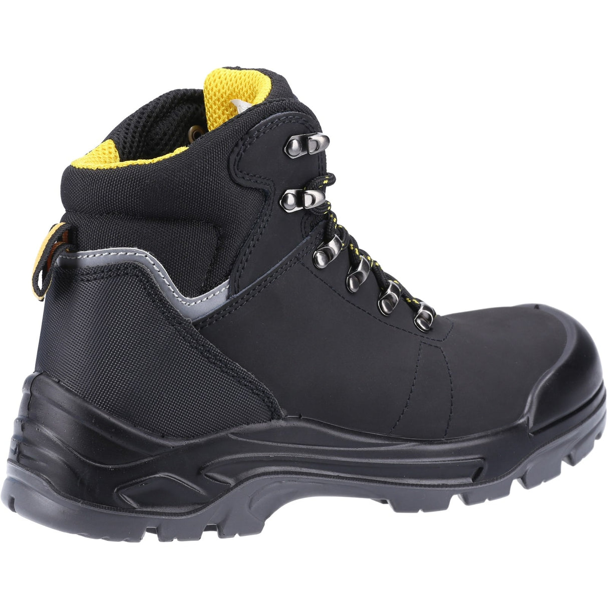 Amblers Safety Unisex AS252 Lightweight Water Resistant Leather Safety Boot Black