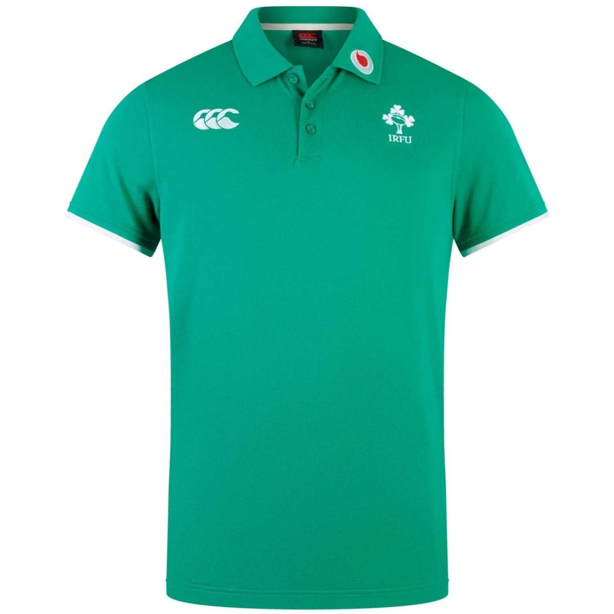 Canterbury IRFU Rugby Ireland 2024/25 Short Sleeved Polo Shirt