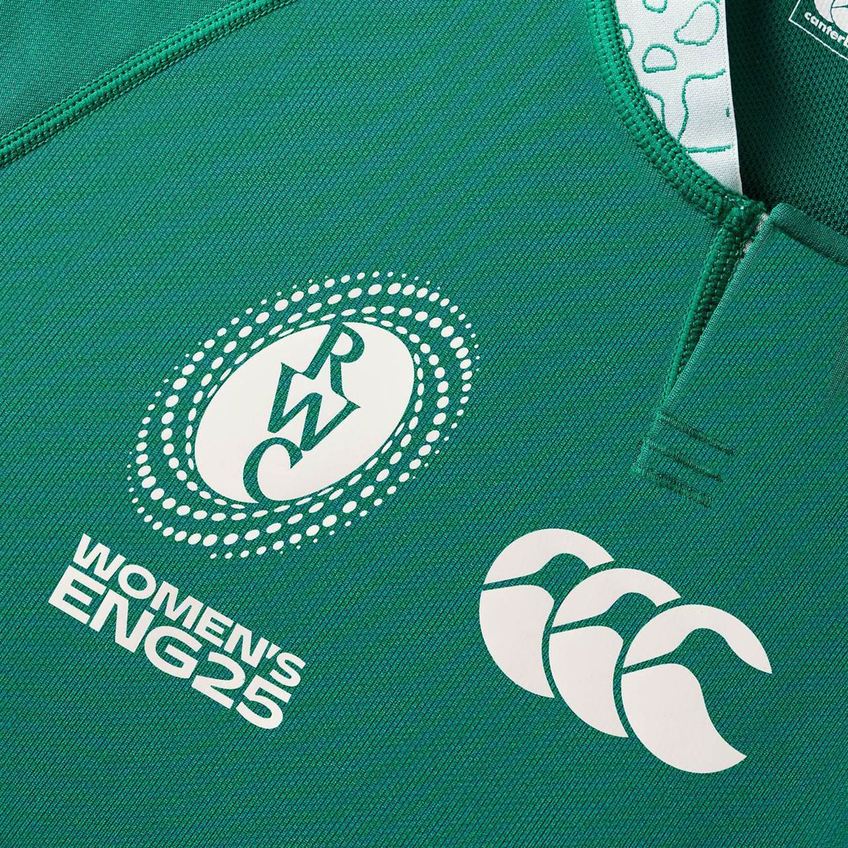 Canterbury IRFU Ireland Rugby Womens RWC 2025/26 Home Pro Jersey