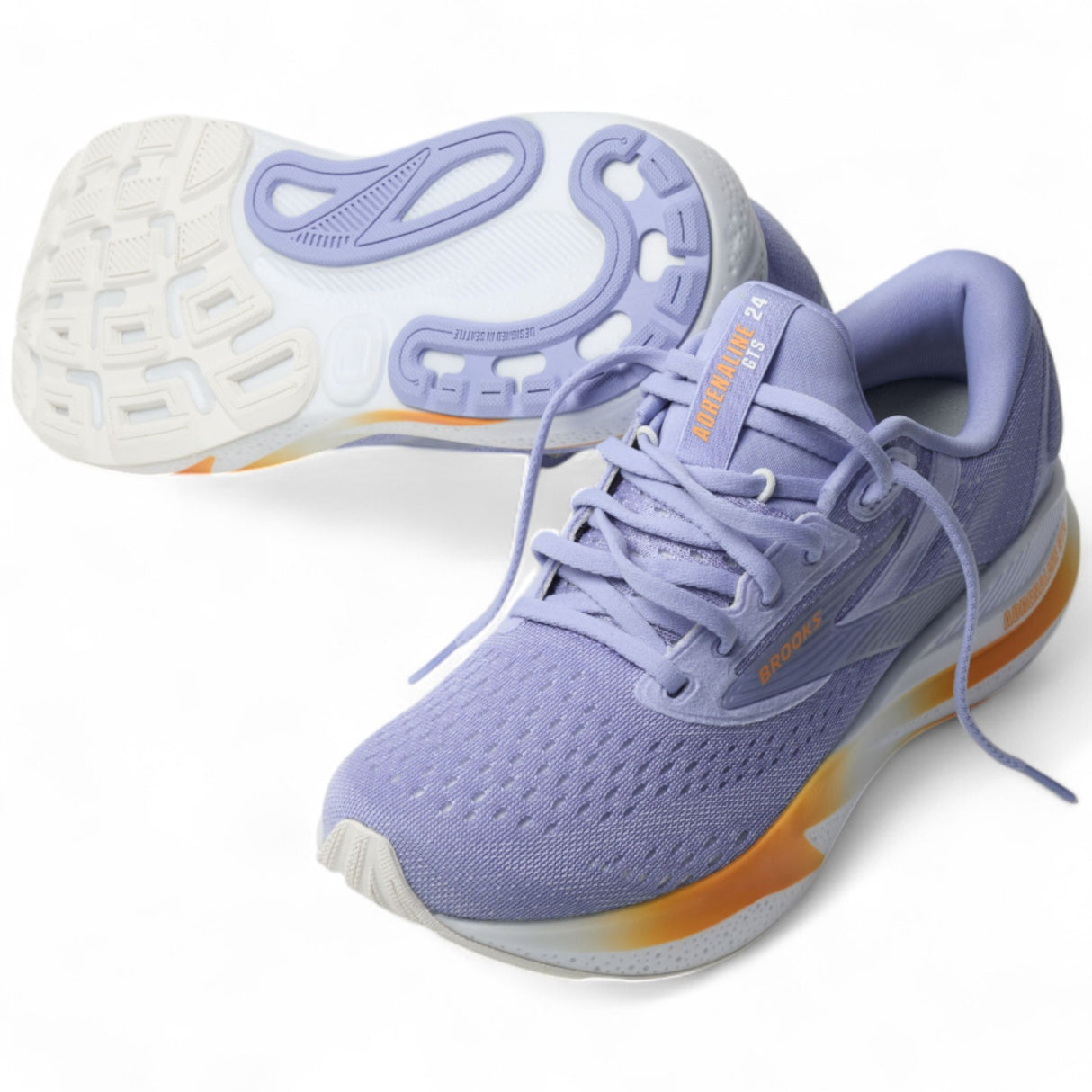 Brooks Womens Adrenaline GTS 24 Running Shoe - Pair view