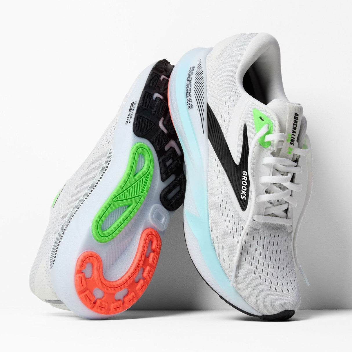 Brooks Mens Adrenaline GTS 24 Running Shoe - pair view