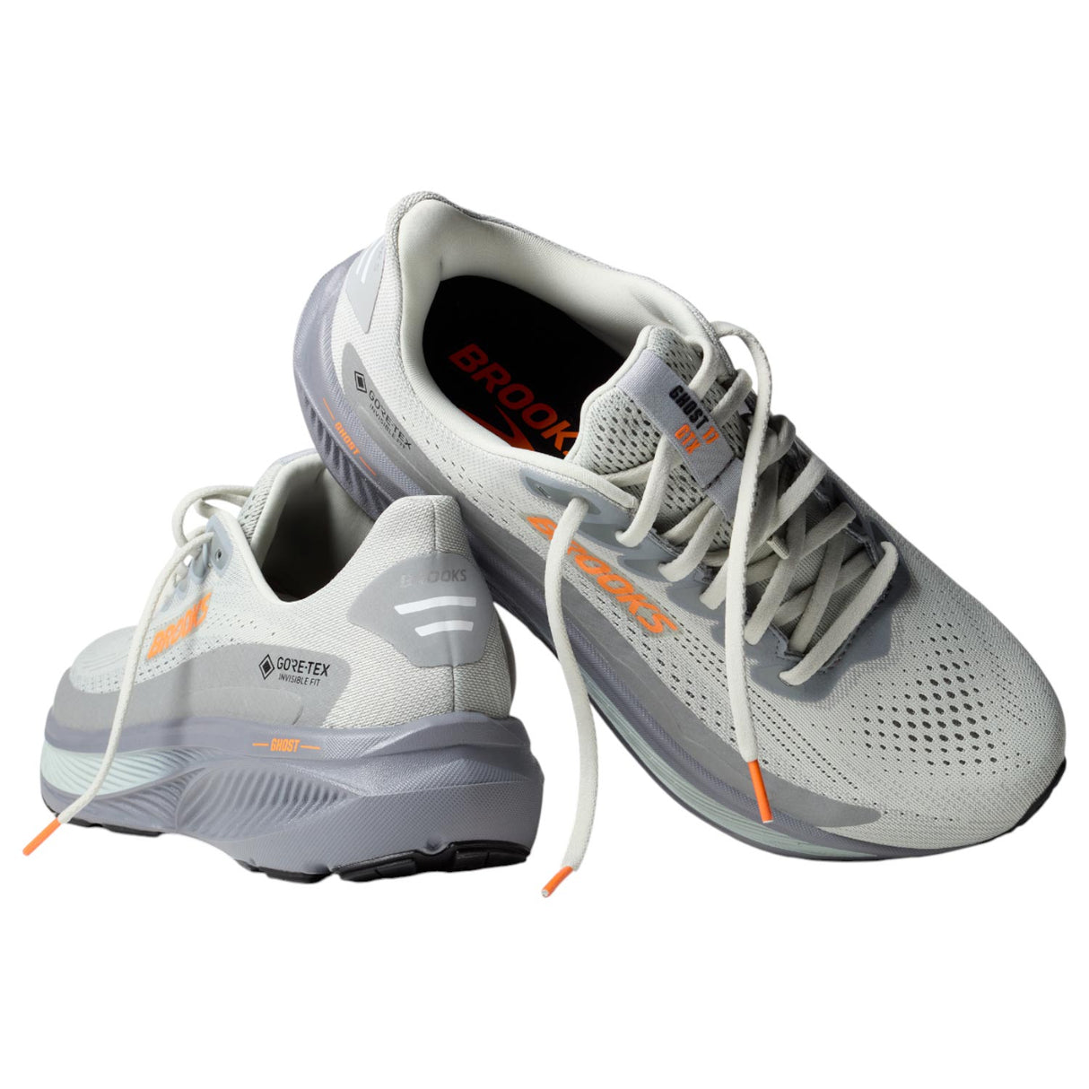 Brooks Mens Ghost 17 GTX Grey