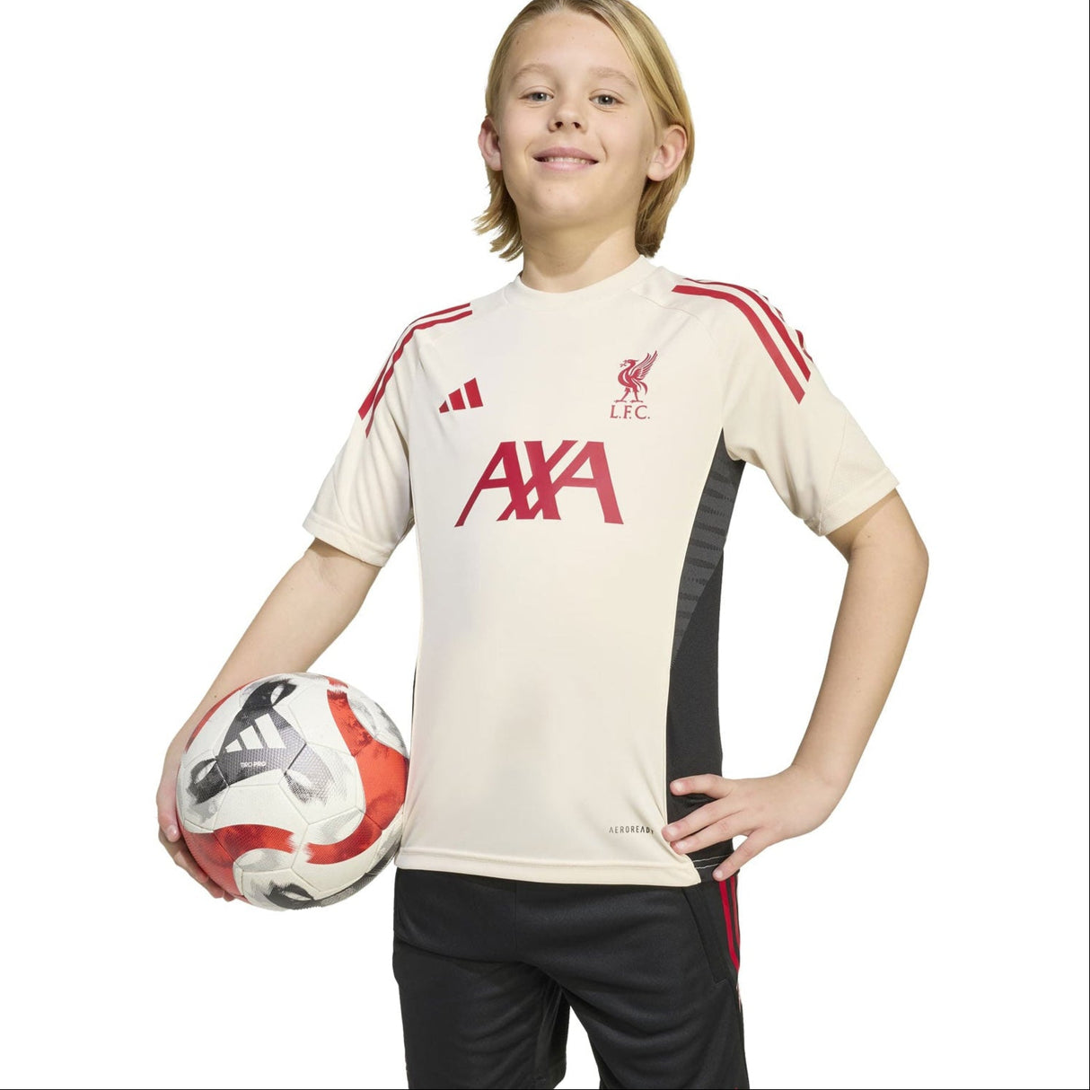 adidas Liverpool FC Tiro 2025/26 Competition Kids Training Jersey