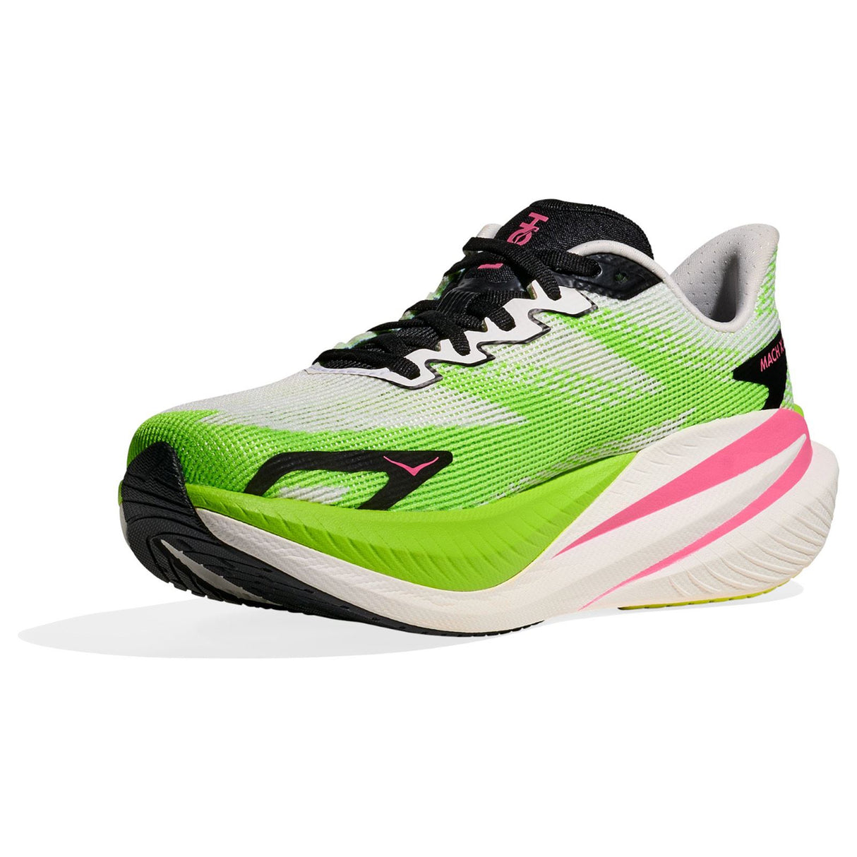 HOKA Womens MACH X 3 White/Green