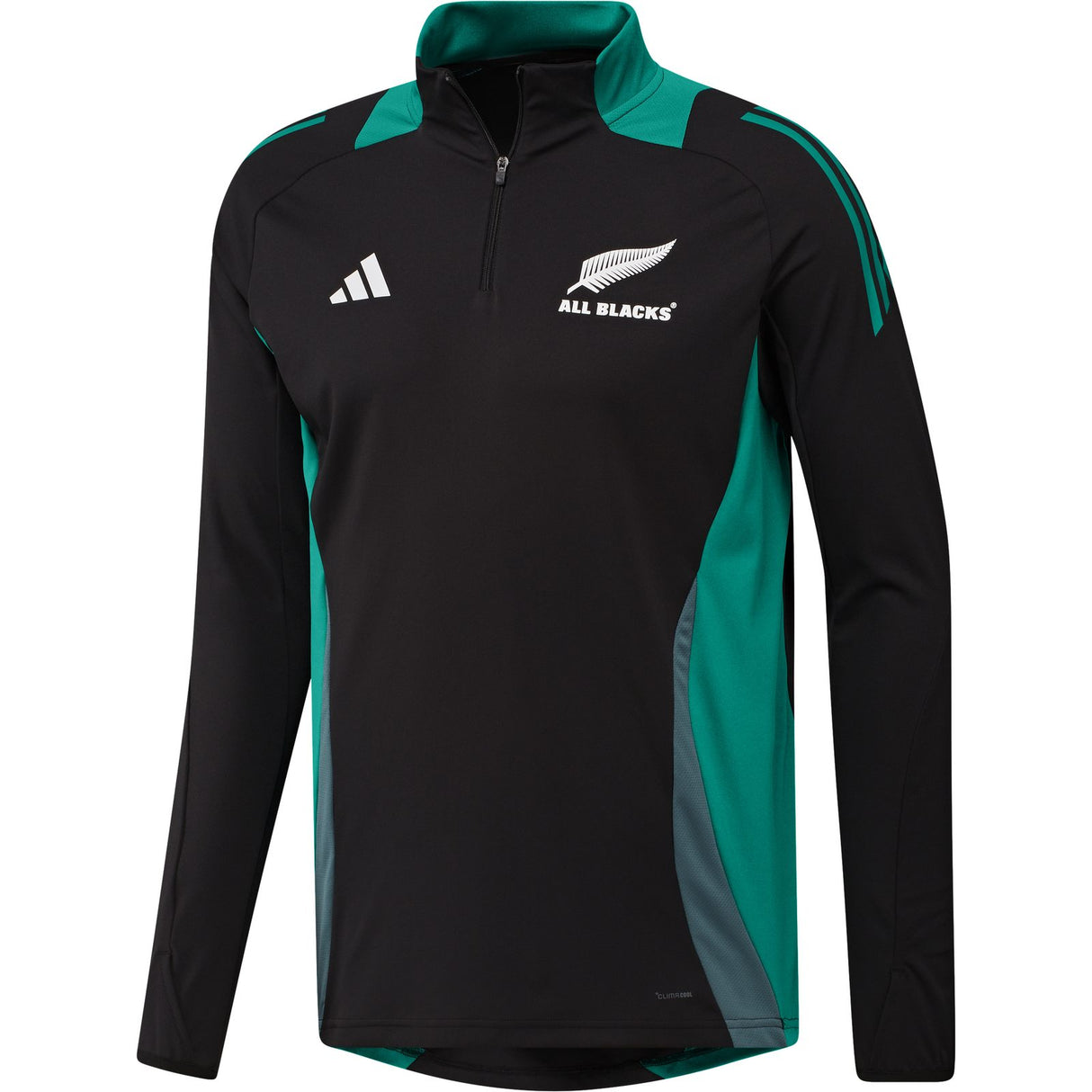 adidas All Blacks Half-Zip Slim-Fit Training Top