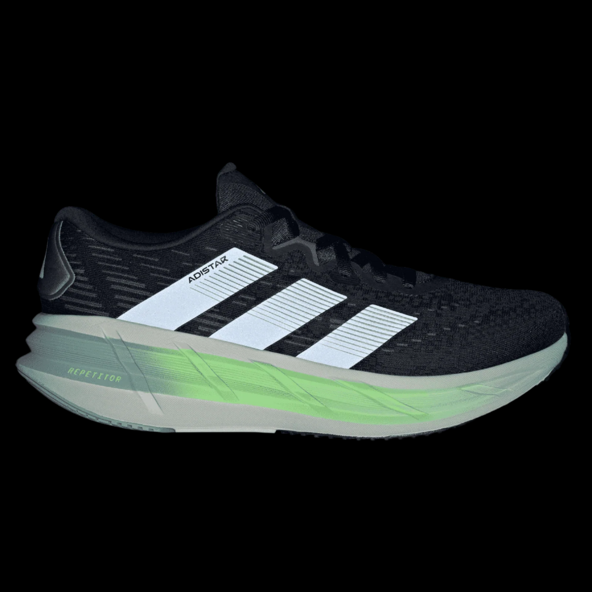 adidas Adistar 4 Mens Cushioned Regular-Fit Running Shoes