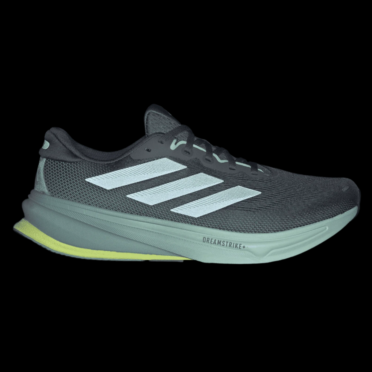adidas Supernova Rise 2 Mens Regular-Fit Lace Running Shoes Outer Hi-Viz Full View