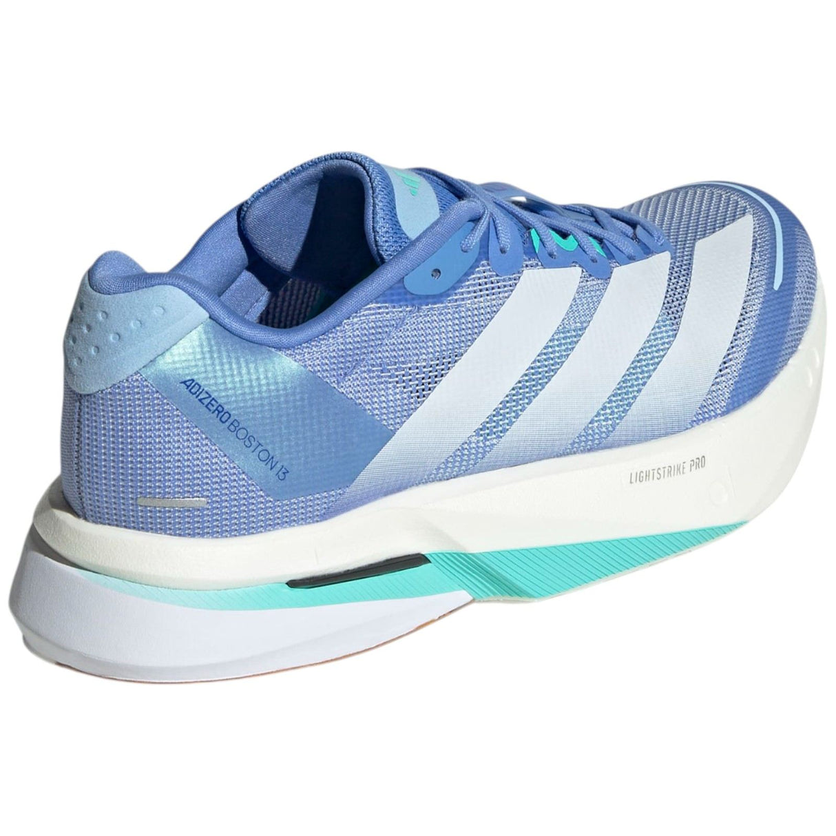 adidas Adizero Boston 13 Lightweight Mens Running Shoes Outer Full View Back Facing