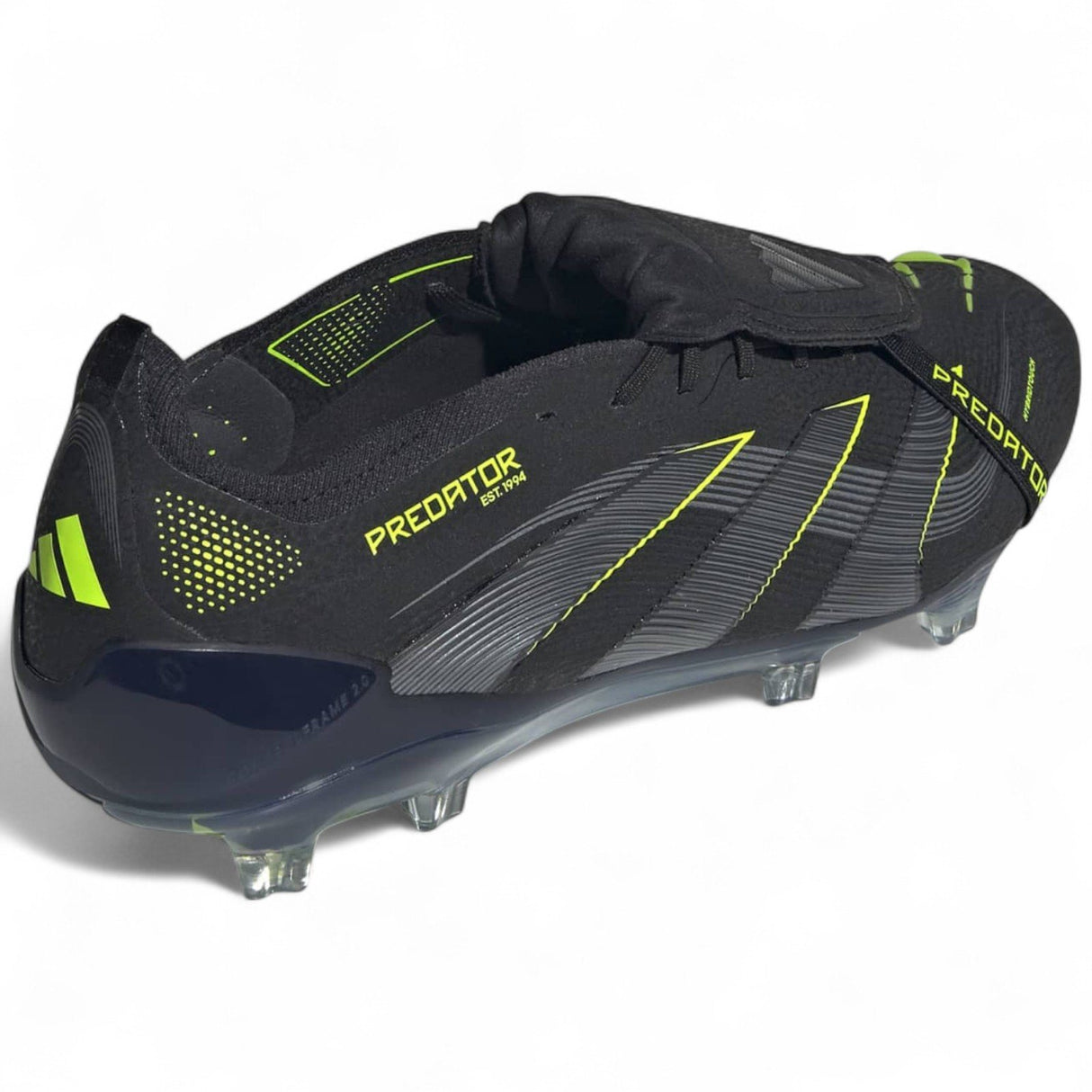 adidas Predator Elite Fold-Over Tongue Adults Firm Ground Football Boots Outer Full View Back Facing