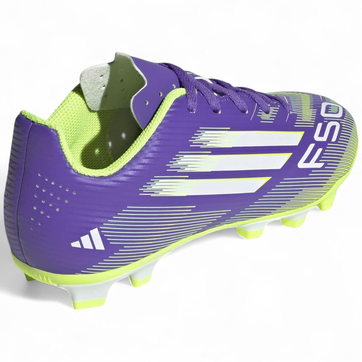 adidas F50 Club Kids Firm/Multi Ground Football Boots Outer Full View Back Facing