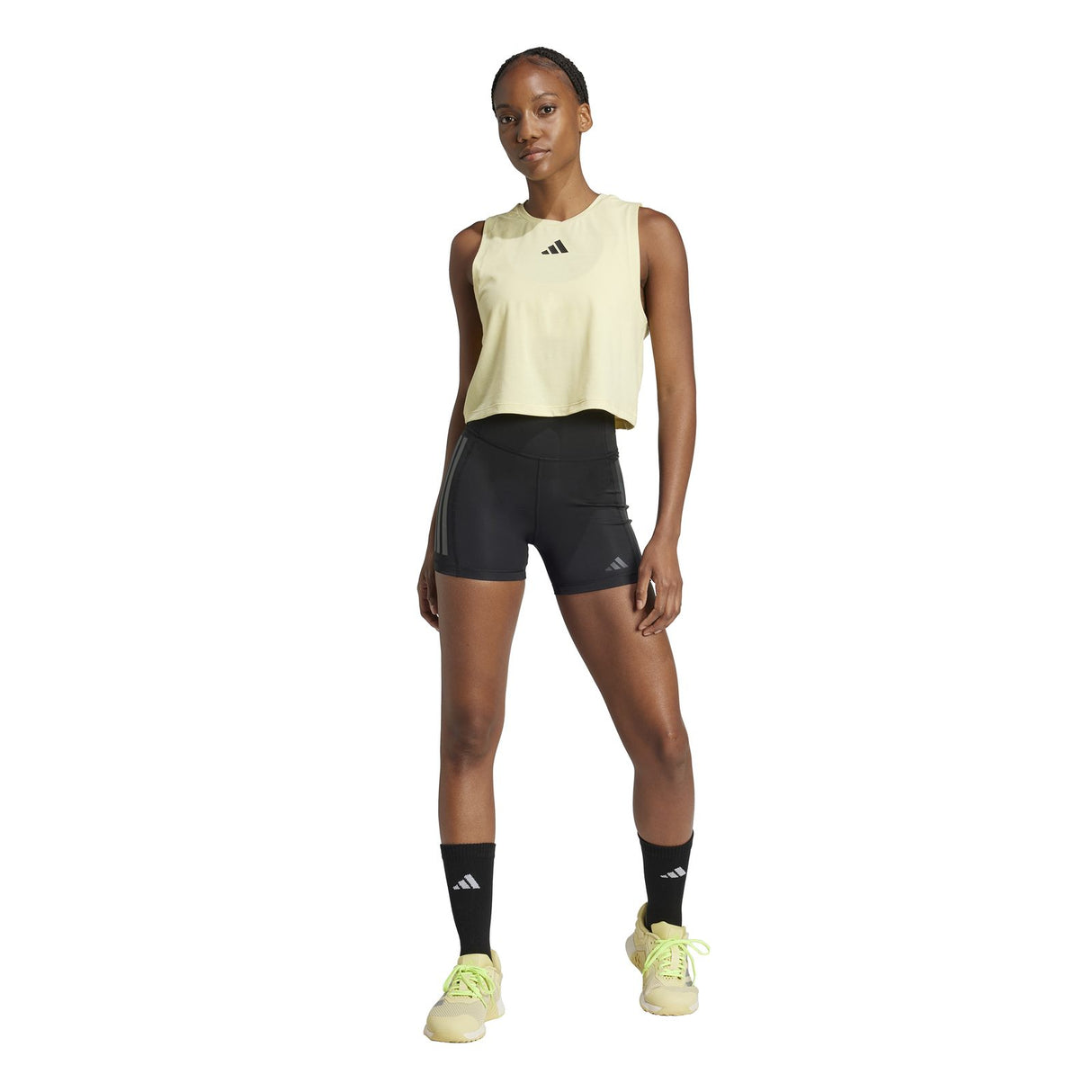 adidas Wmn OPT 3S Short 4in Black