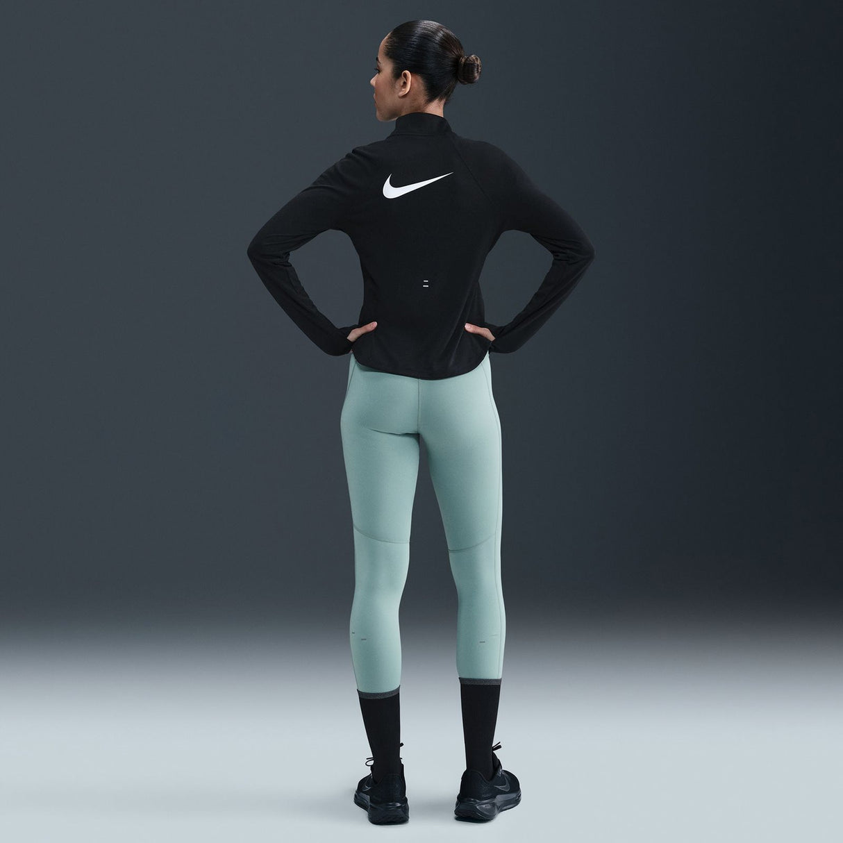 Nike DF Tempo HR 7/8 Womens Tight Green