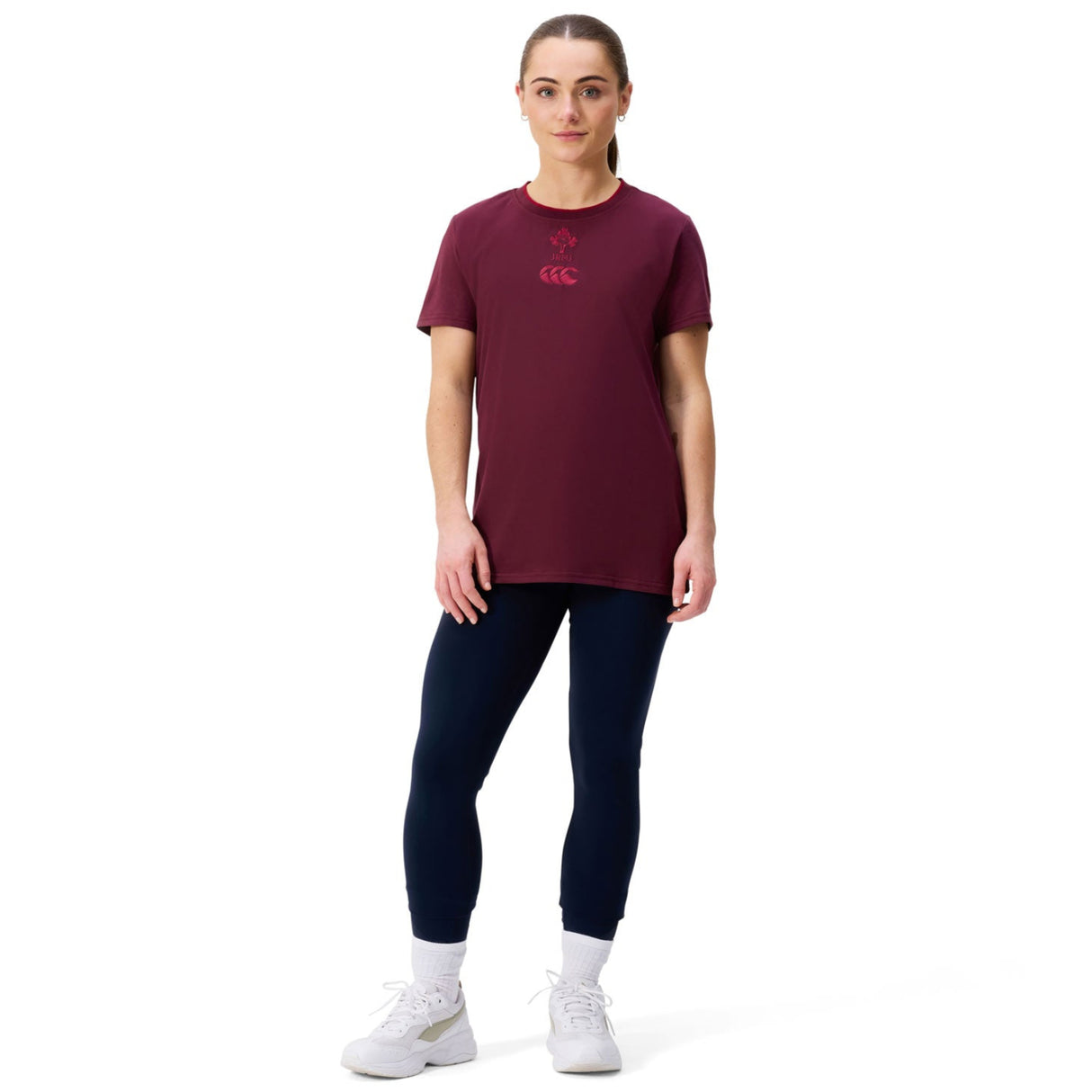 Canterbury IRFU Ireland Rugby Womens RWC 2025/26 Short Sleeved T-Shirt