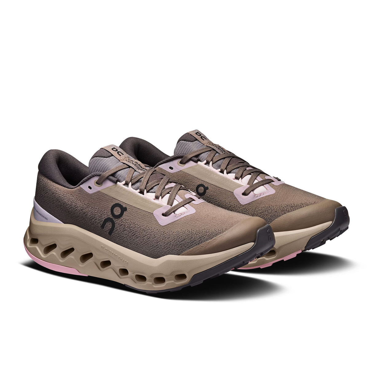 ON Womens Cloudsurfer Trail 2 WP Grey