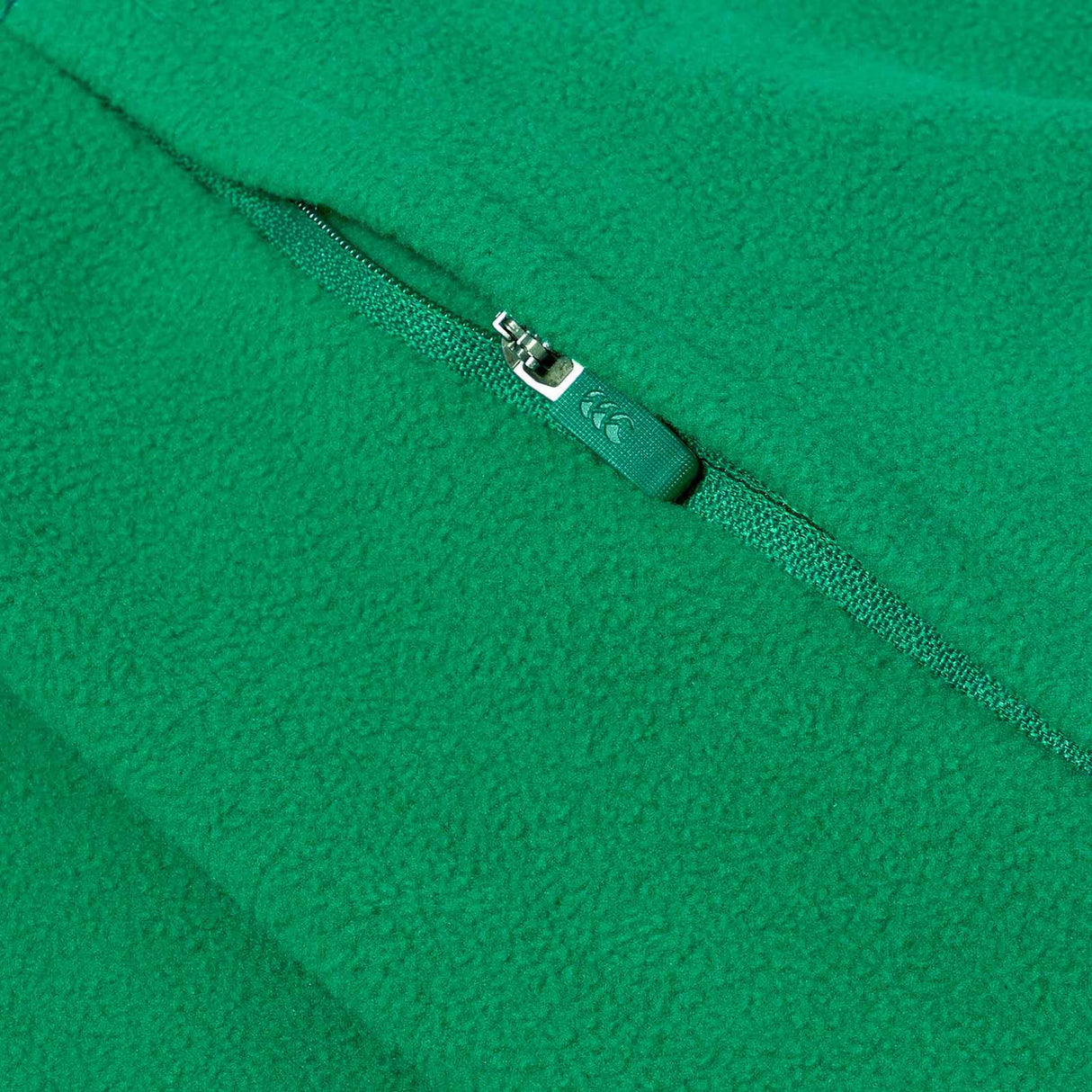 Canterbury IRFU Ireland Rugby Mens Half-Zip Retro Fleece Top