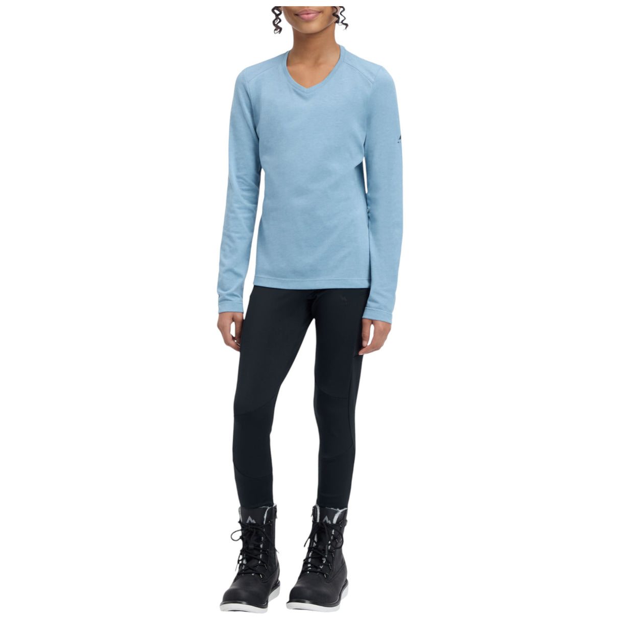 McKinley Etosha Long Sleeve Girls T-Shirt - Front