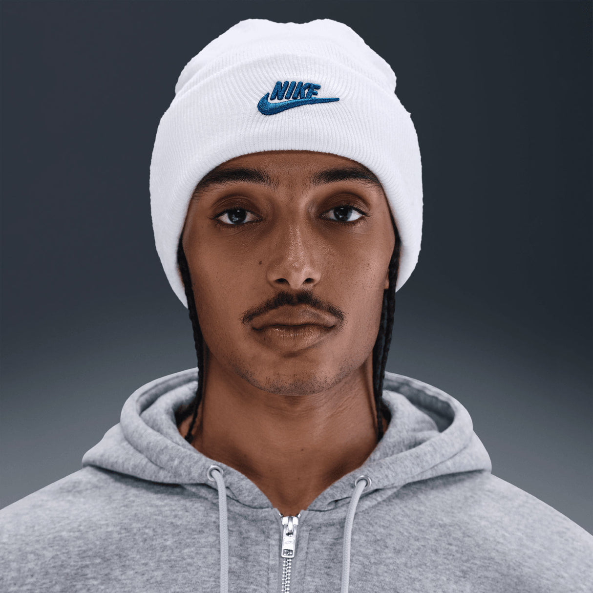 Nike Futura Unisex Beanie White