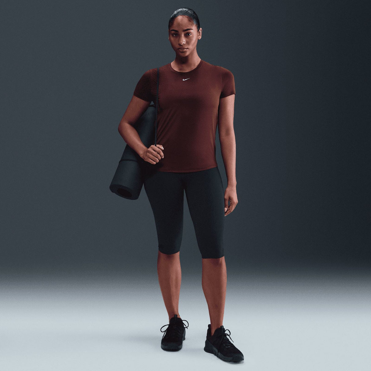 Nike Wmns ONE CLASSIC DF SS TOP WT Mrn