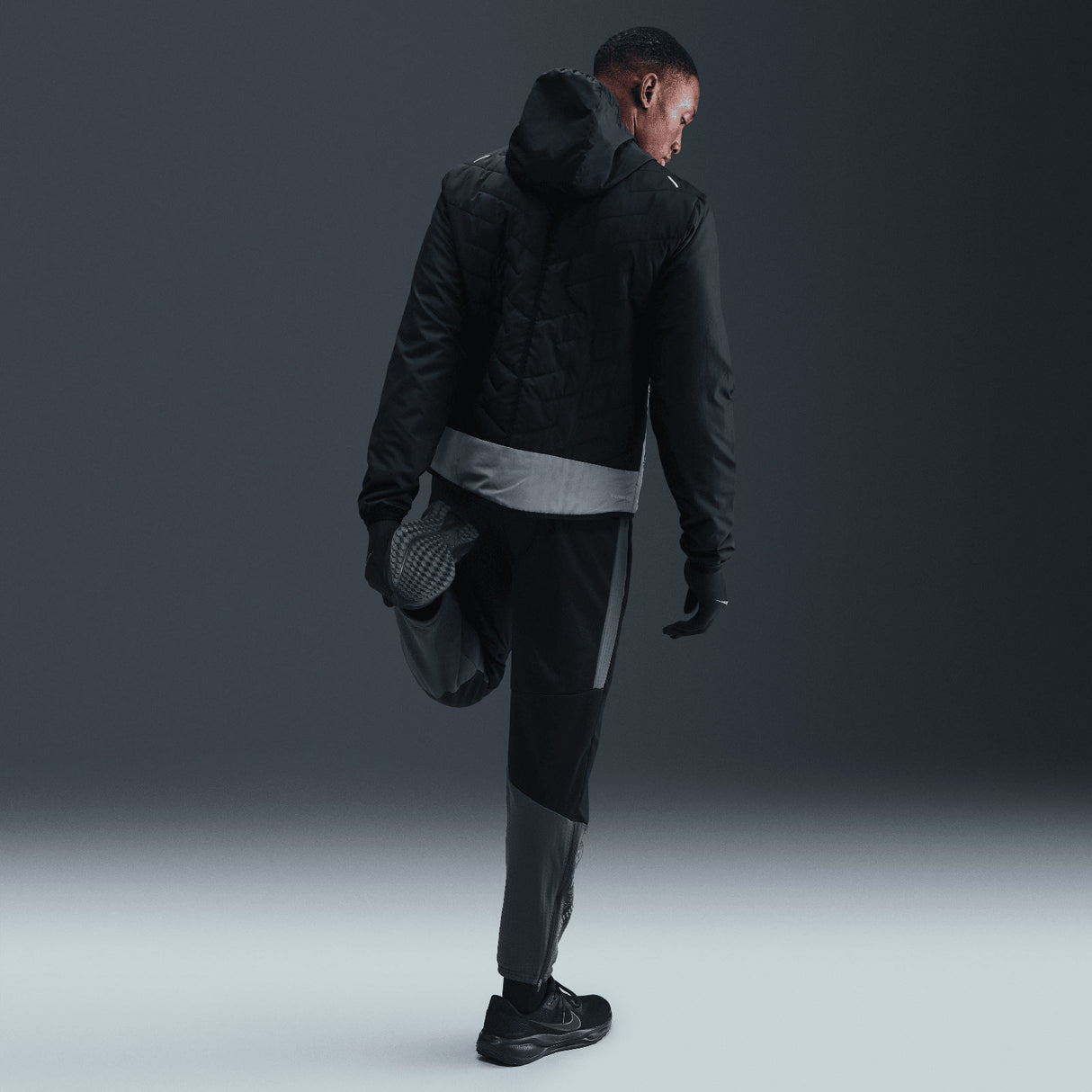 Nike Mens TF SYNFL RPL JACKET Black
