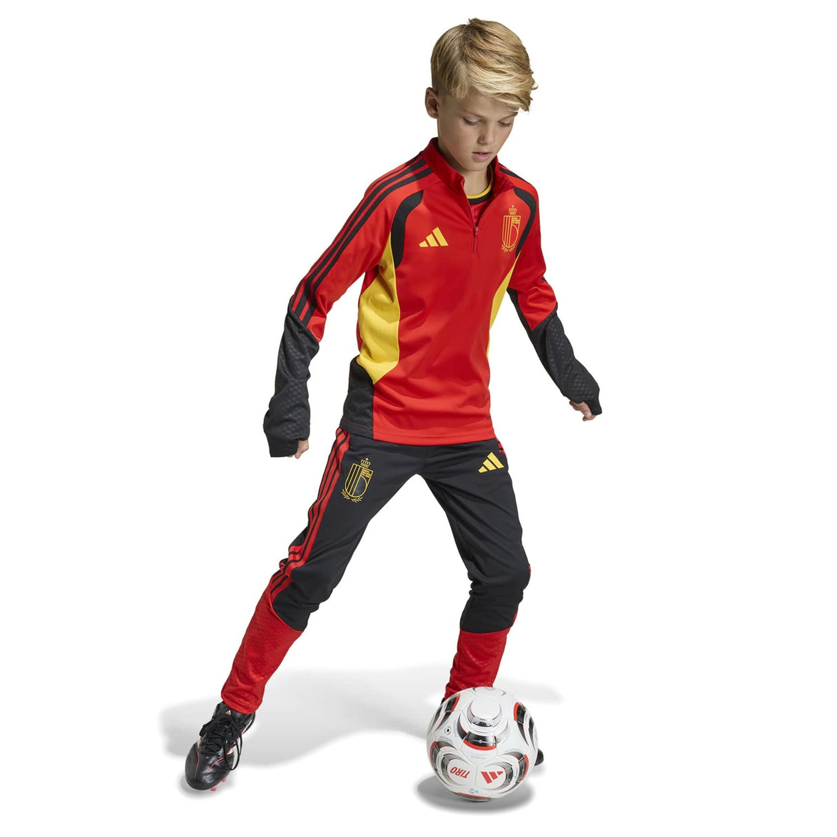 adidas Belgium WC26 Kids Train Pant Blk