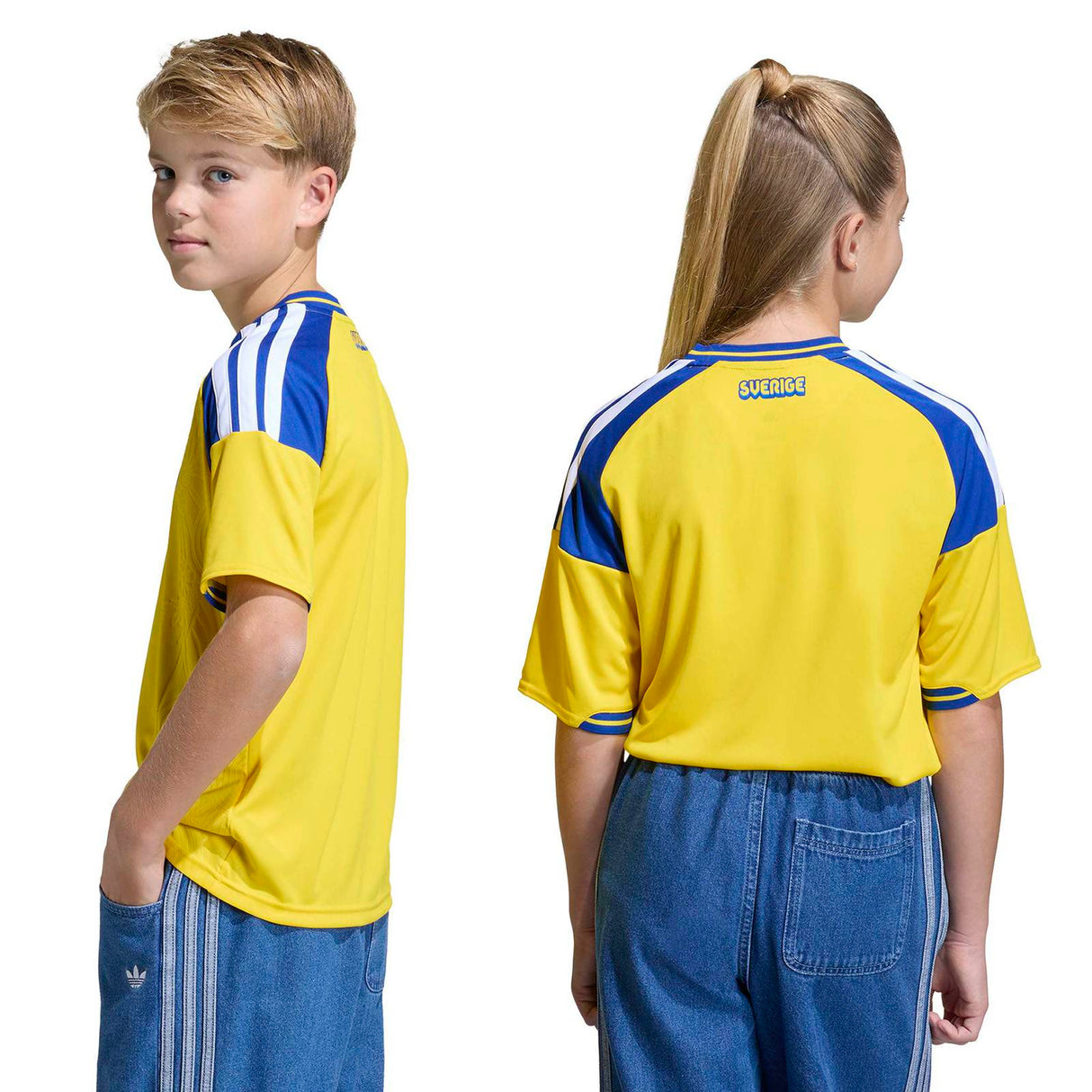 adidas Sweden WC26 Kids Home Jersey Yllw