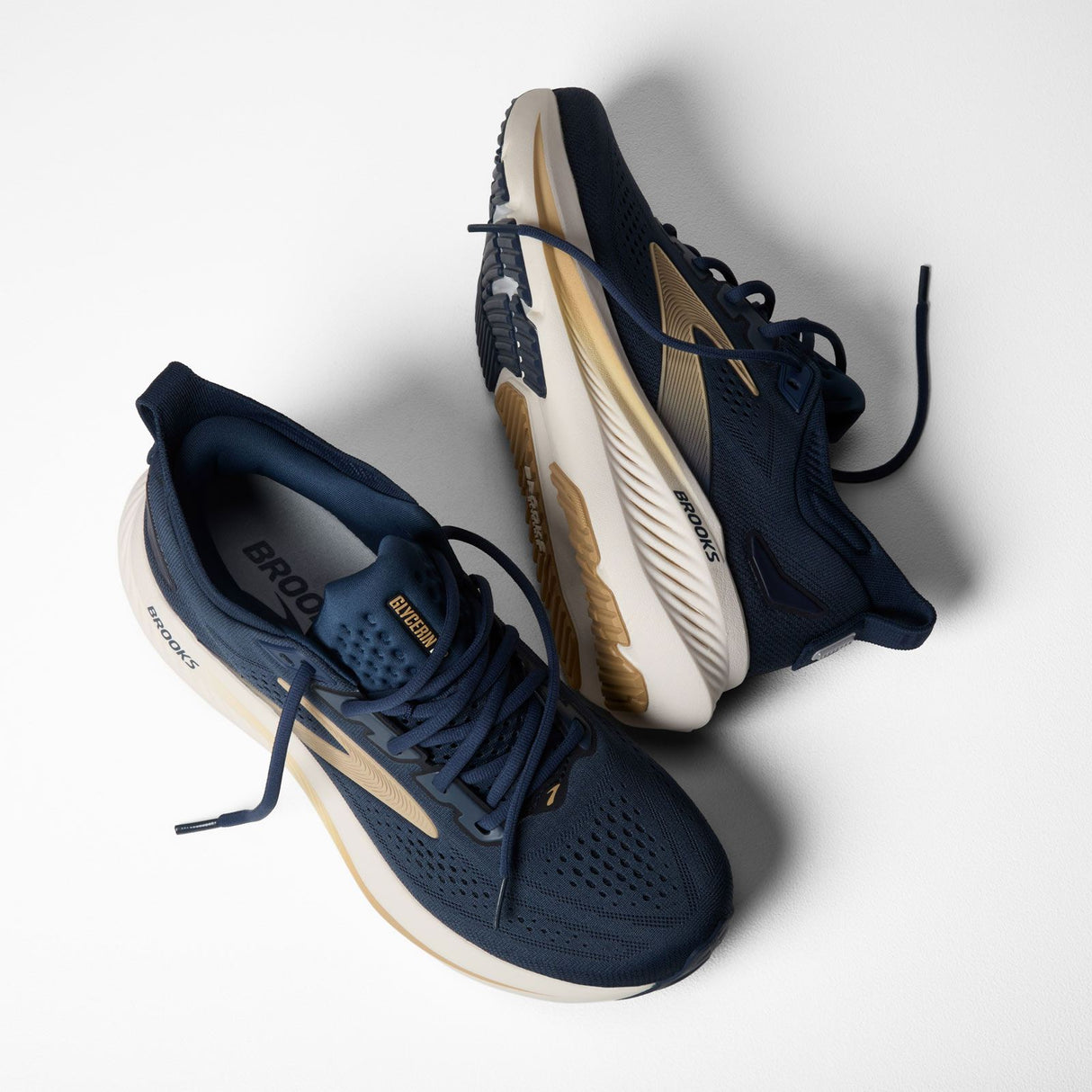 Brooks Mens Glycerin 23 Navy