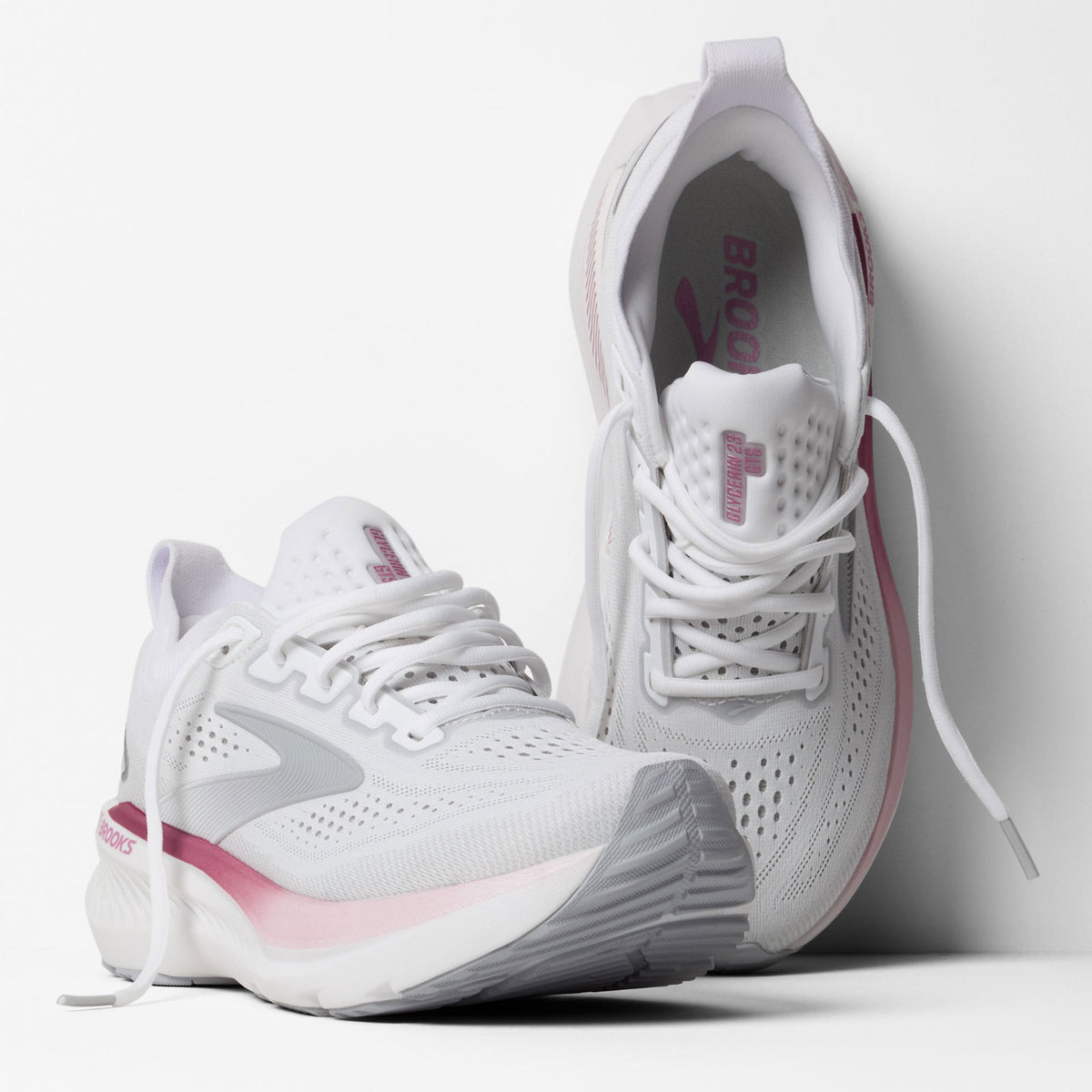 Brooks Womens Glycerin GTS 23 White
