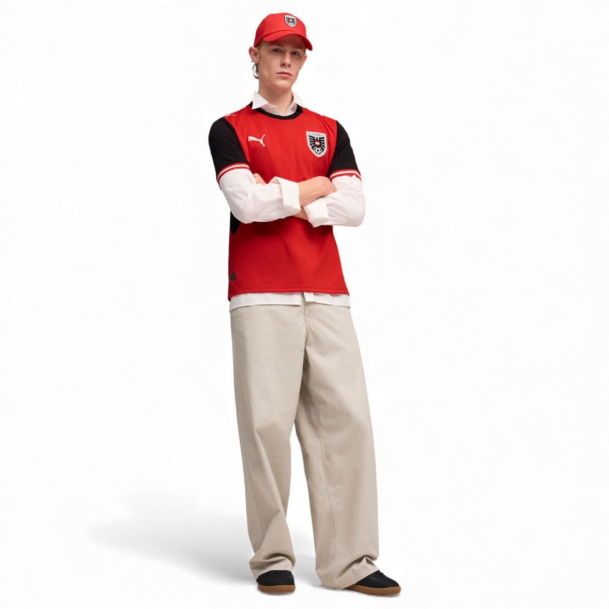 PUMA AUSTRIA WC26 HOME JERSEY RED