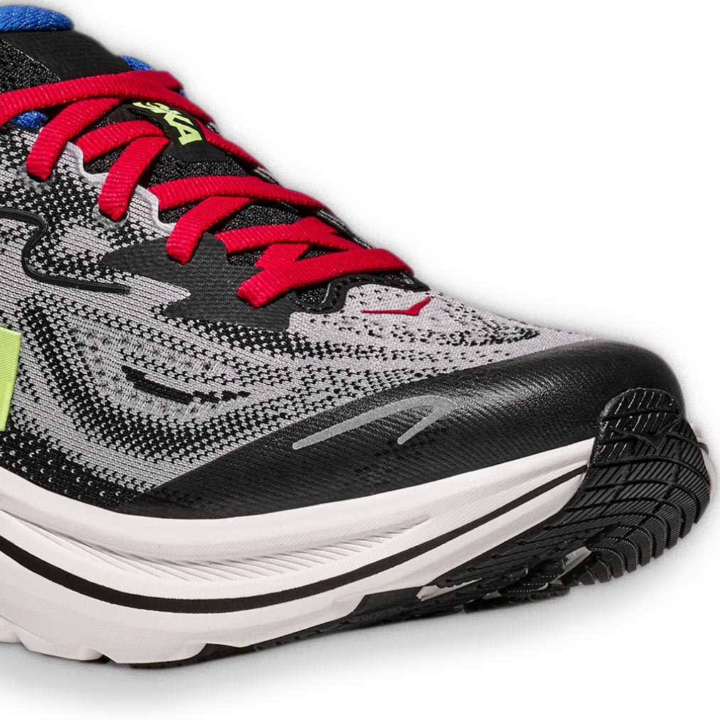 HOKA CLIFTON 10 BIG KIDS GREY